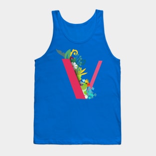 Tropical alphabet v Tank Top